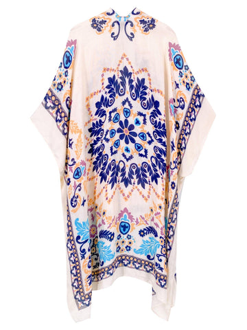Fuji Print Kimono - Shopmossrose